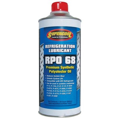 Supercool 25022 RPO-68 viscosity Polyol Ester Oil Supercool POE  25022 1/4gallon