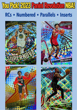 YOU PICK! 2023 Panini Revolution NBA RC's, Numbered Parallels, Inserts, etc. TEJ