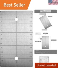 Titanium Seed Phrase Plate - Enduring Protection for Bitcoin and Ethereum Assets