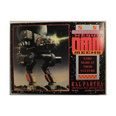 Ral Partha Battletech Schwere Omni Mechs (Metall) Fair/NM