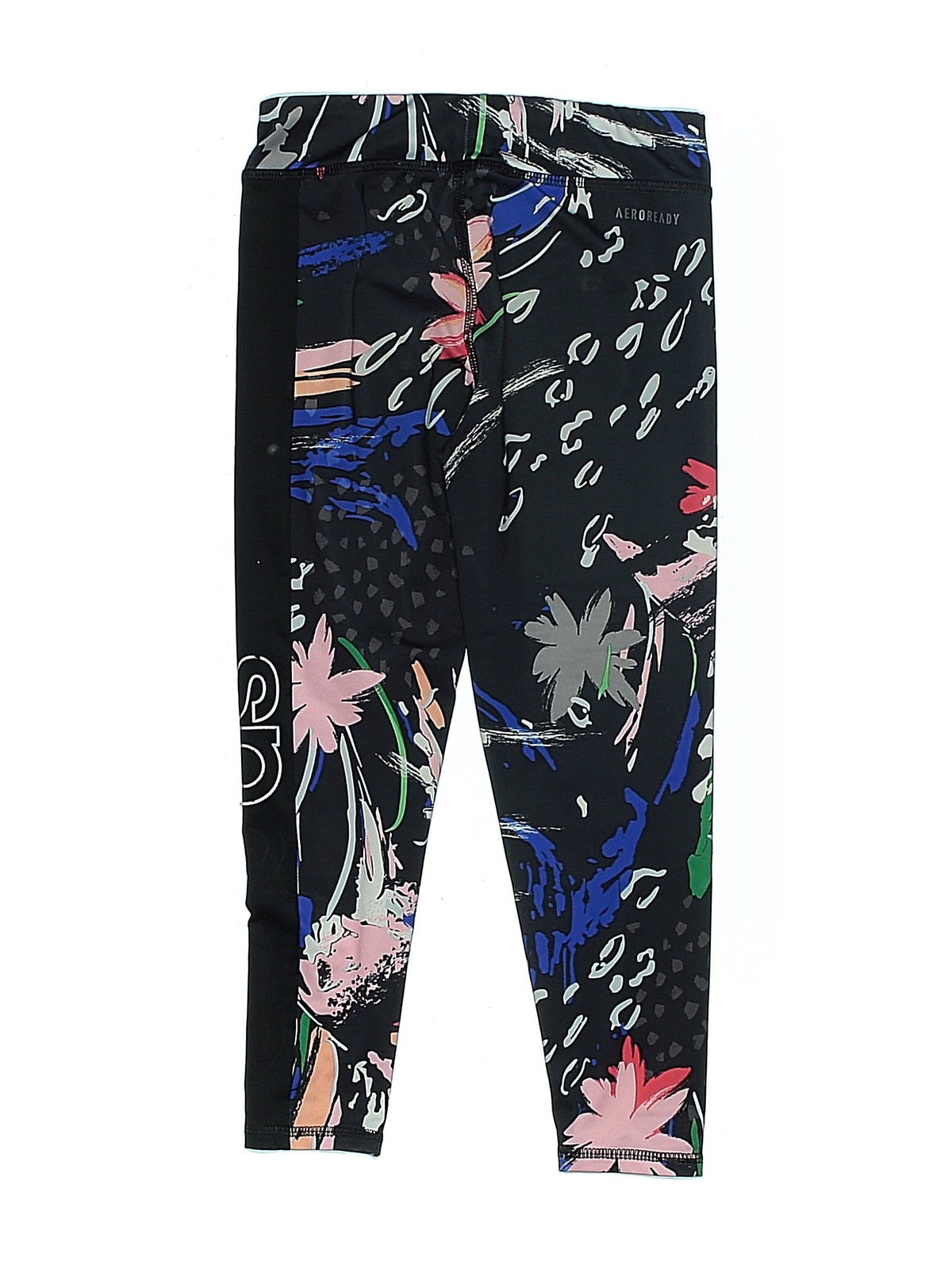 Adidas Girls Black Casual Pants 5 thumbnail 2