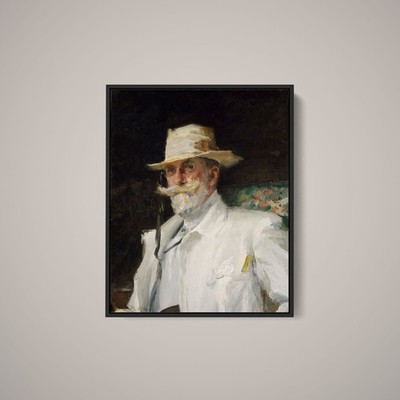 William Merritt Chase - Annie Traquair Lang - Art Print on Paper or Canvas