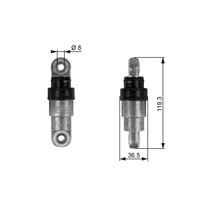 Gates SchwingungsdäMpfer Keilrippenriemen Drivealign™ T38218 FüR E38 BMW X5 E53