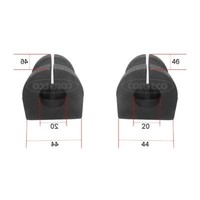 2X Corteco Lagerung Stabilisator Hinten Links Rechts FüR Mitsubishi Outlander