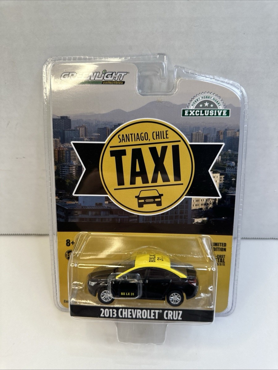 Greenlight Hobby Exclusive Santiago, Chile Taxi 2013 Chevrolet