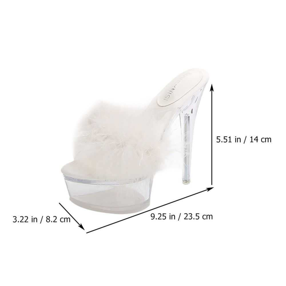 APL 1 Paio Sandali Soffici Bambina Tacco Alto Soffici Ciabatte Tacco Alto