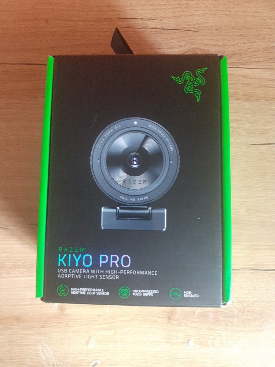 Razer Kiyo pro 中古 Razer Kiyo pro 中古 Razer Kiyo Pro Streaming Webcam - Black