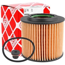 FEBI ÖLFILTER + SCHRAUBE VW POLO FOX SKODA FABIA ROOMSTER SEAT IBIZA 6L1 6J1 1.2