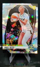2024 Panini Prizm Angel Reese Silver Cracked Ice RC #10