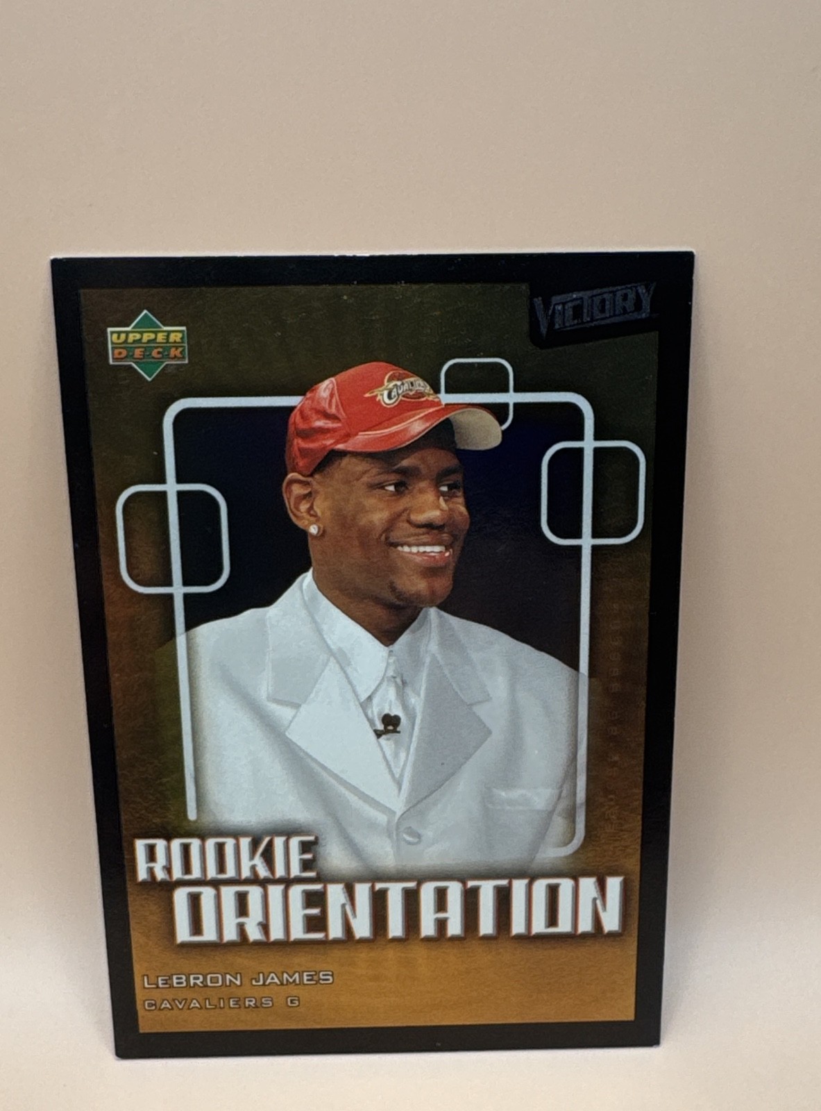 LeBron James #101 Basketball Cards 2003 Upper Deck Victory trading card — raw and PSA graded price guide