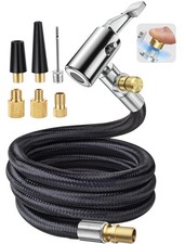 33'' Air Release Extension Hose, 7Pack Tire Inflator Replacement Hose w/Prest...