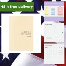 Hobonichi Techo 2026 A6 Daily Planner Japanese Edition Monday Start