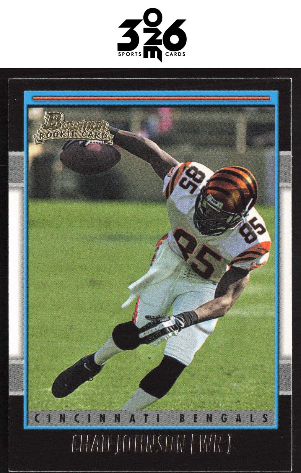Chad Johnson 2001 Bowman Gold Rookie #207