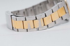 **Vintage 1980s** TUDOR Prince Oysterdate 78370 Quartz Date Gold×Black 34mm Mens 16