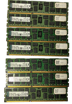 7 Kingston 16GB 2Rx4 PC3-14900R RDIMM DDR3 1866 ECC Registered Server Memory RAM