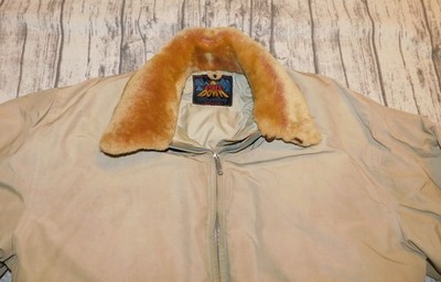 VTG 1950s 60s EDDIE BAUER BLIZARD PROOF DOWN JACKET MENS M L