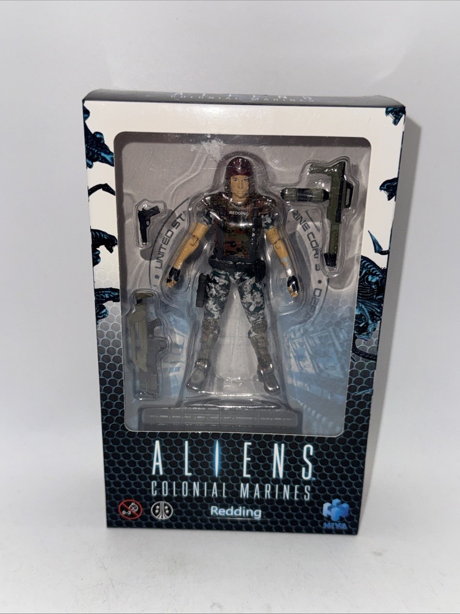 Hiya Alien Colonial Marines Toys Redding 1/18th Scale 3.75” Rare