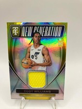 2024-25 Totally Certified- Cody Williams RC- New Generation Patch- Utah Jazz