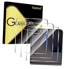 3 Pack Glass Front Screen Protector for Samsung Galaxy Z Flip 7,9H Tempered
