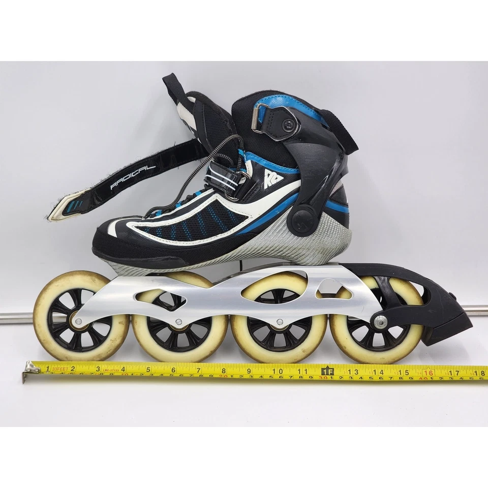 K2 Inline Skates Radical 100W Speed Damen 8,5 100mm Rollen Advanced - Bild 4 von 4