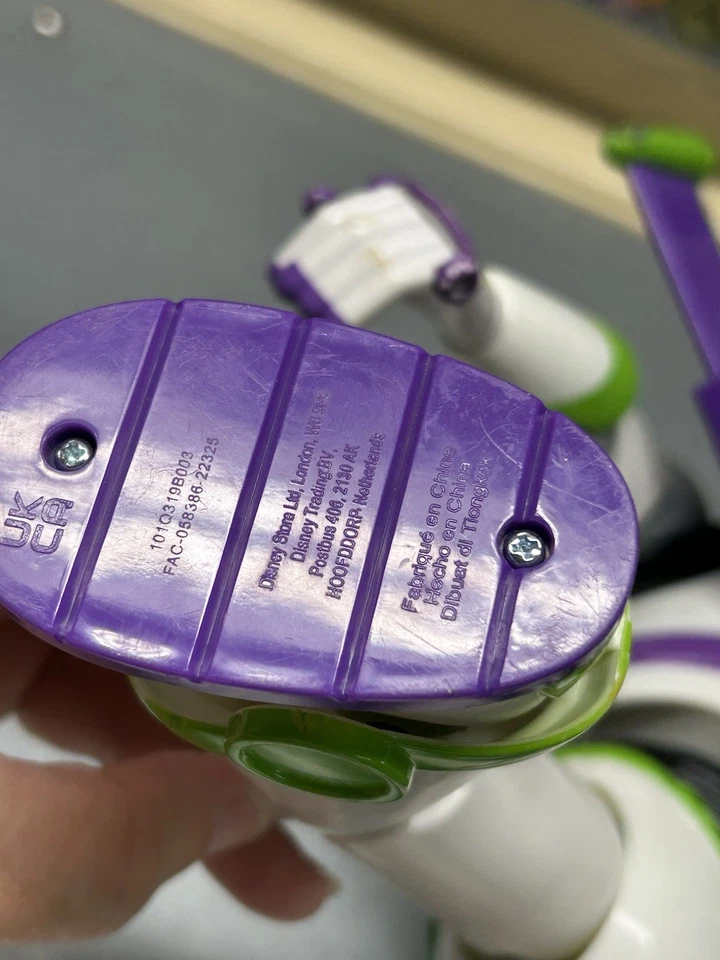 Disney Toy Story Buzz Año Luz 12.5” Emperador Zurg 15” Figuras Parlantes COMO ESTÁN Foto 4 de 4