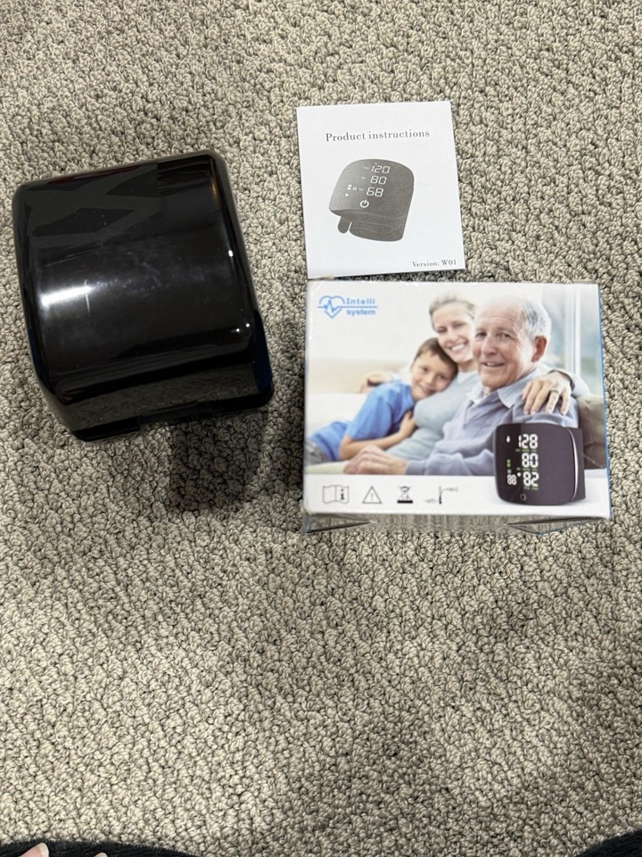 Intelli System Automatic Wrist Blood Pressure Monitor - New in Box | eBay