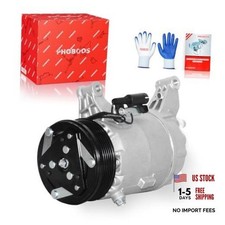 A/C Compressor with Clutch Compatible with Mini Cooper 2002-2008 L4 1.6L,
