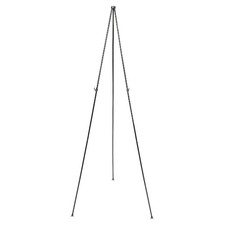 Quartet 29E 62.38" Maximum Height Steel Full Size Instant Easel - Black New
