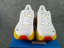 HOKA BONDI 9 WOMENS 6.5B US BRAND NEW IN BOX WHITE ORANGE