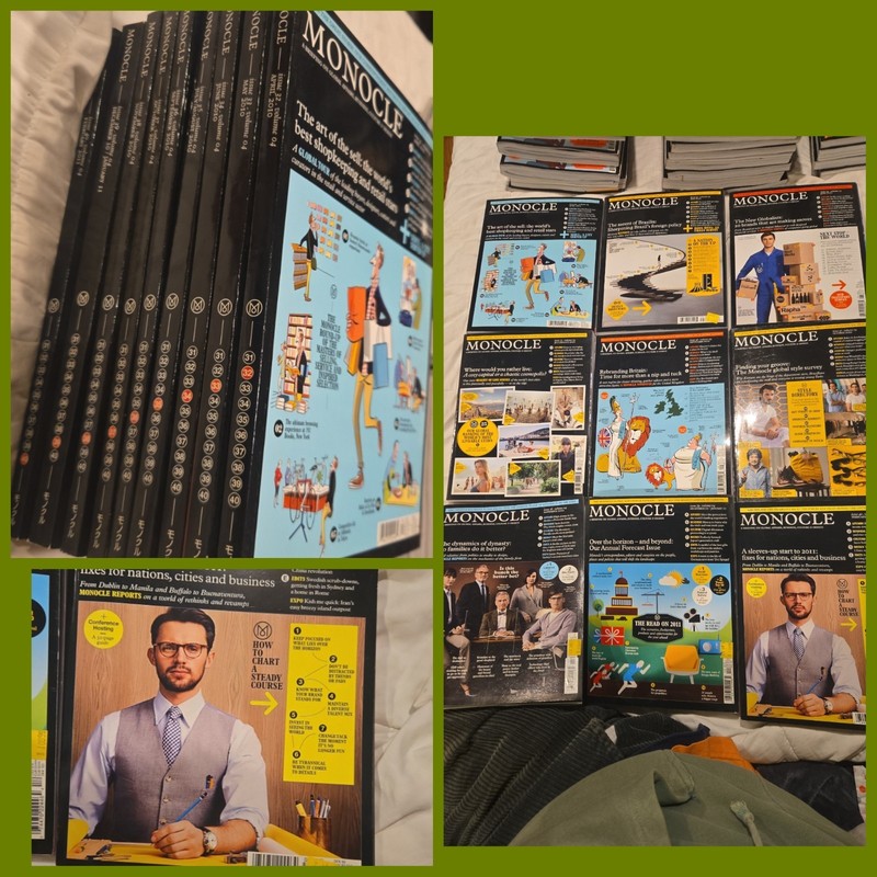 MONOCLE Magazine Vol 04 Issues #32 - 40 2010 2011 Missing1 Set Travel Global Lot