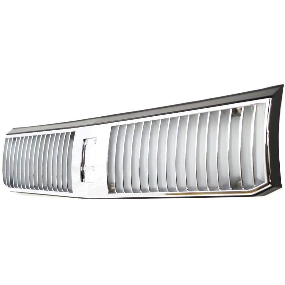 Решетка для 89-91 Oldsmobile Cutlass Ciera хромированная пластиковая - Изображение 2 из 4