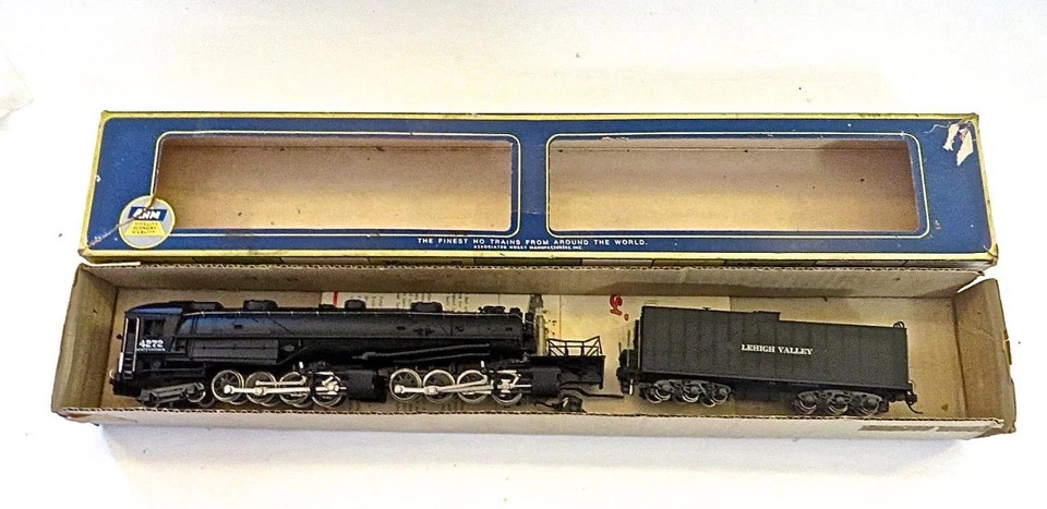 HO Rivarossi Custom Lehigh Valley 4-8-8-2 Cab-Forward Loco ISSUE Please Read - Image 2 of 4