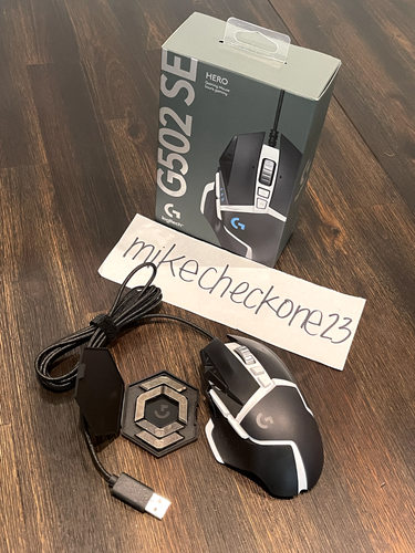 USED Logitech G502 SE Hero G LIGHTSYNC High Performance RGB Gaming Mouse USED - Picture 1 of 3