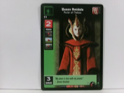 1999 Star Wars: Young Jedi CCG - The Menace of Darth Maul Padme Amidala #8