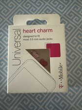 Universal Heart Charm For Audio Jacks