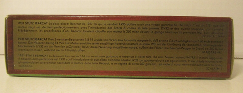 Vintage Matchbox Car Models of Yesteryear Y-14 1931 Stutz Bearcat 44:1 Scale - Picture 6 of 6