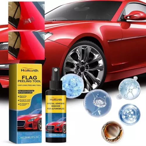 60ml Sticker Remover Sticky Remover Glue Removal Car Spray Hot Cleaner - Picture 2 of 13