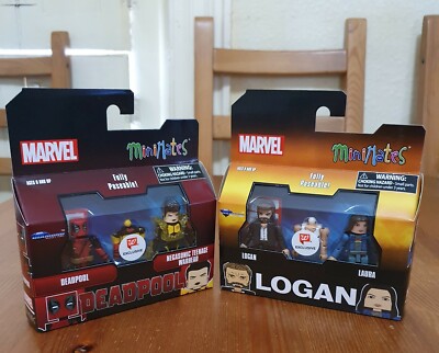 Marvel Minimates Logan & Deadpool (2 Figure Packs) BNMIB | eBay