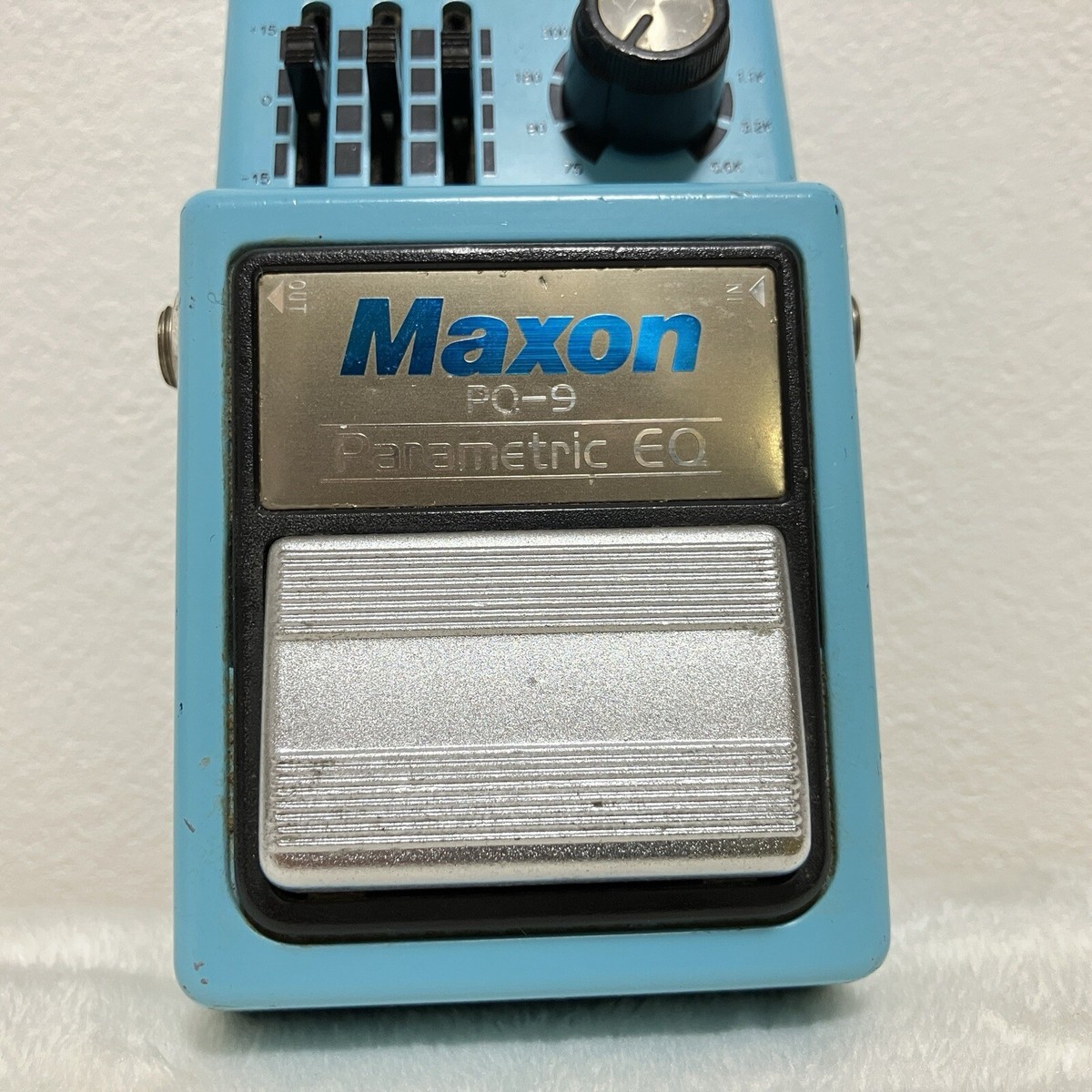 Maxon PQ-9 Parametric EQ Equalizer Effect Pedal Made in