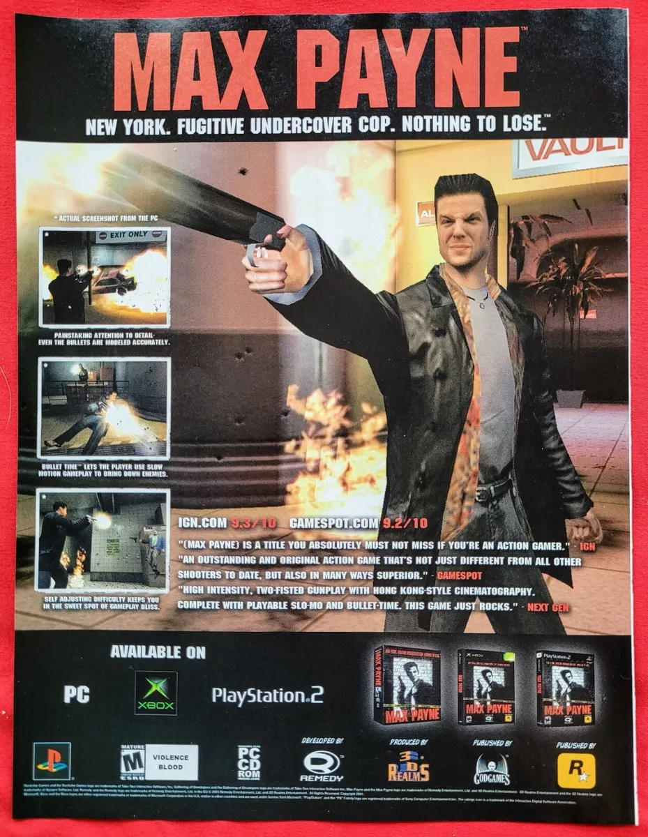 Max Payne Mobile now available through the App Store