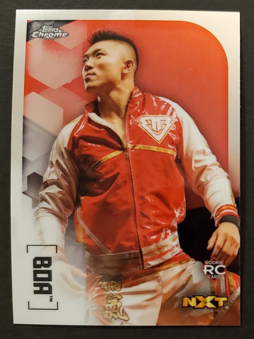 2020 Topps Chrome WWE #73 BOA RC NXT Rookie wrestling card NM/MT | eBay