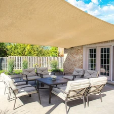 95% UV Block Sunsahde Fabric Roll Privacy Screen Windscreen Shade Cloth for DIY