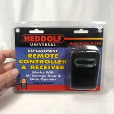 Heddolf Universal Remote Controller AND Receiver Garage/Gate Opener P-220/P-294