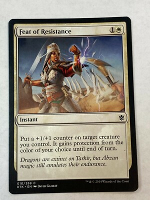 mtg khans of tarkir cards Feat of Resistance - Magic the Gathering MTG Khans of Tarkir Single Card