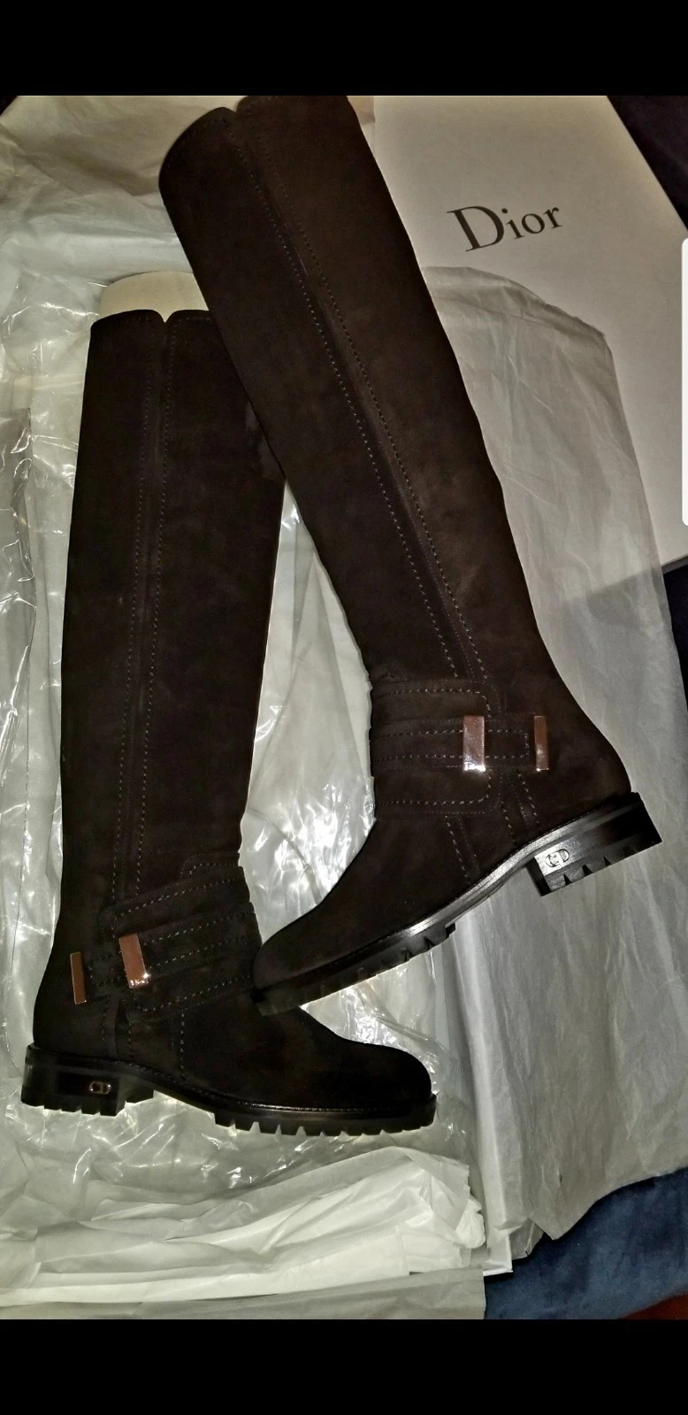 Bottes d'évasion Christian DIOR neuves dans leur boîte ! Vente au détail