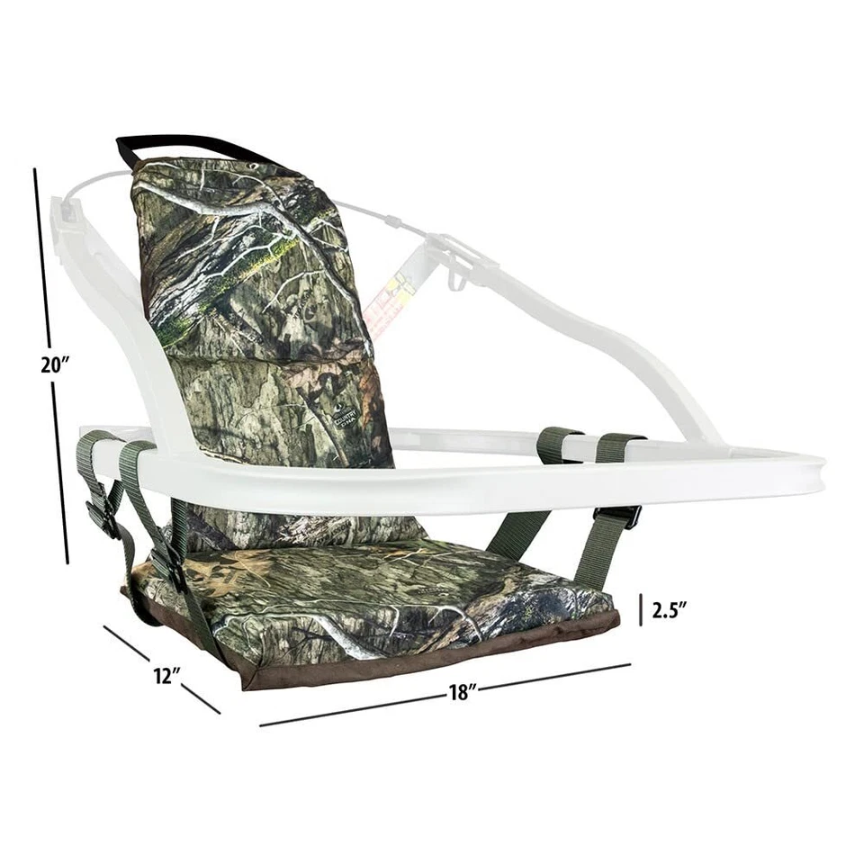 Mossy Oak Camo Replacement Seat for Summit Climbers Adjustable Comfort Seat - Image 2 of 4