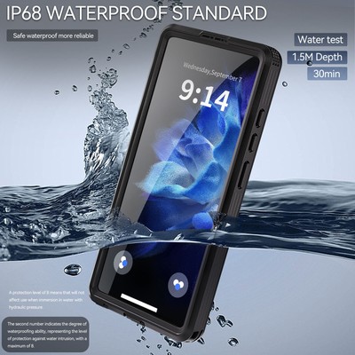 Waterproof Dust Shockproof Hybrid Case Cover for Samsung Galaxy S25 Ultra / S25+
