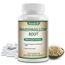 Marshmallow Root 1000mg Capsule Supports Vibrant and Healthy Skin