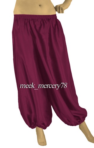 Yoga Harem Pant Trousers Loose Baggy Wide Women Leg Boho Hippy Pantaloons S66 - Picture 35 of 38