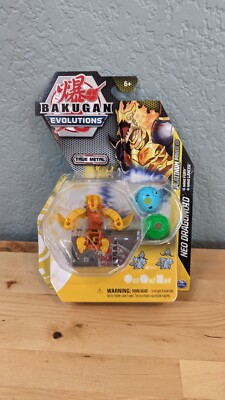 BAKUGAN EVOLUTIONS PLATINUM POWER UP TRUE METAL GOLD NEO DRAGONOID + NANOS!